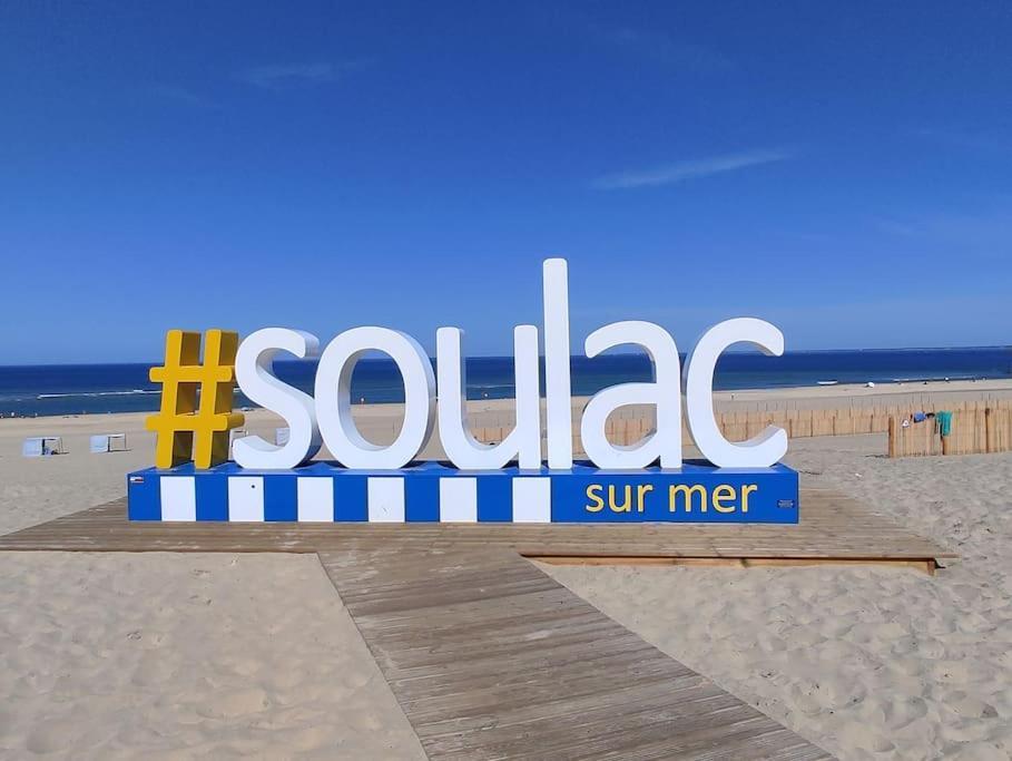 Maison 3 Chambres Avec Piscine Proche Plage Soulac-sur-Mer Esterno foto